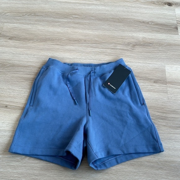 Lululemon Steady State Short 5" men size xs and small color oasis blue - Picture 7 of 9